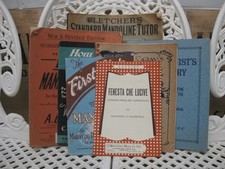 VINTAGE MANDOLIN MUSIC BOOKS