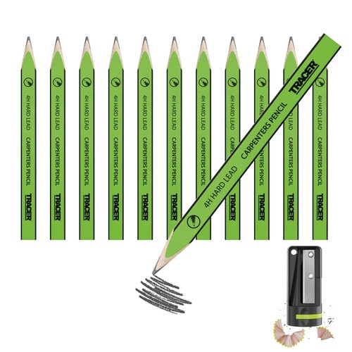 Carpenters pencils hard - carpenters, (hard