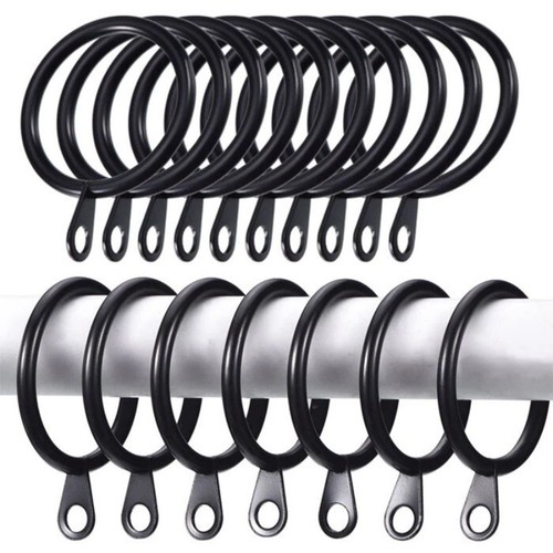 24x metal curtain rings - 24x,