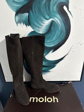 MOLOH BOOTS DARK BROWN SUEDE