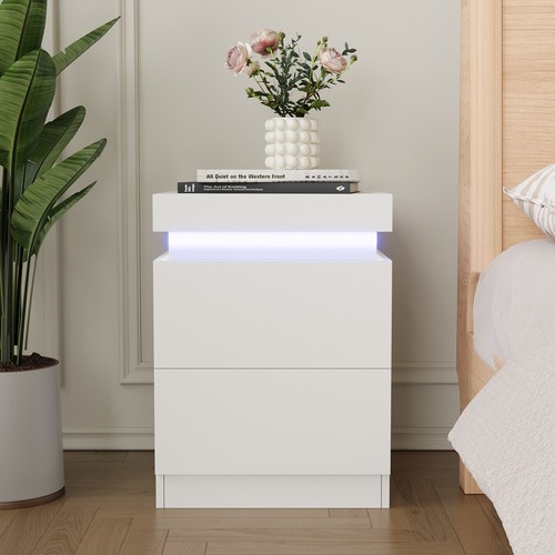 Led drawer bedside - drawer,