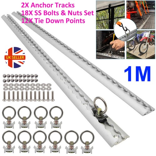 Rear load cargo track - 2x, 1m