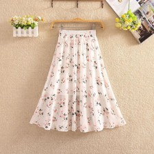 Knee Length Skirt Chiffon