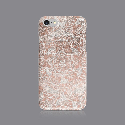 Rose gold glitter - rose, marble