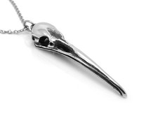 Kiwi Skull Charm Necklace
