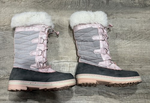 Girls pink gray black - black, faux