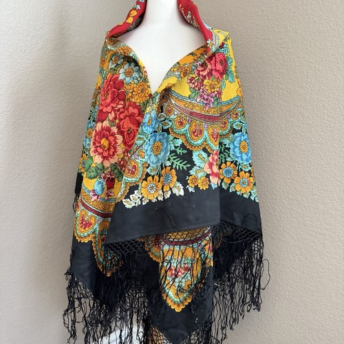 Vintage large russian pavlovo - russian,