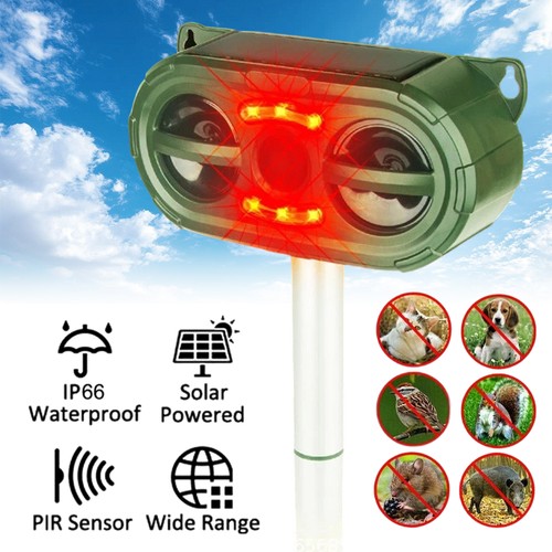 Solar ultrasonic repeller - solar,
