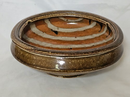 Gorgeous studio pottery salt