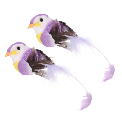 2pcs artificial birds - 2pcs,
