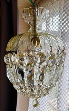 Vintage Antique Crystal Glass