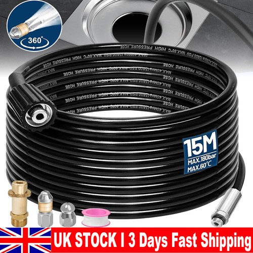15m high pressure drain jet - 15m,