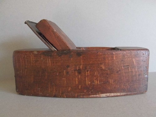 Wooden smoothing coffin - wooden, plane