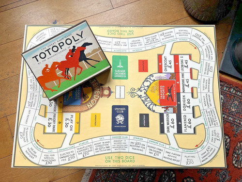 Vintage totopoly horse - vintage,
