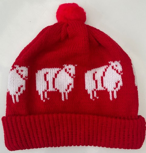 Bobble beanie hat sheep - hat,,