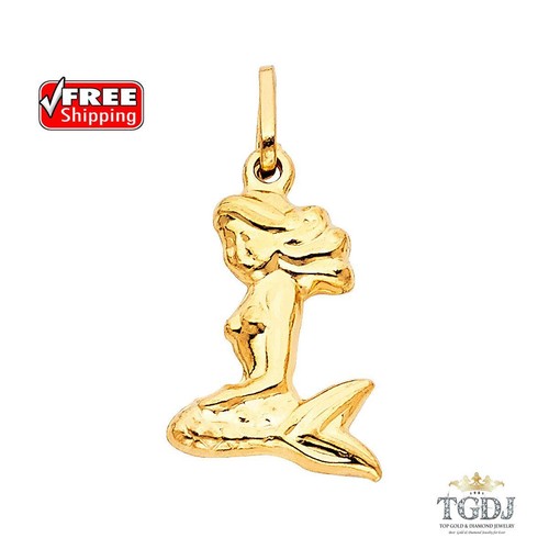 14k yellow gold - gold, charm