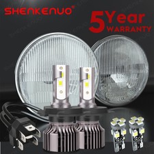 Pair 7''Inch Round Led