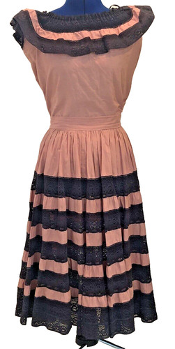 Vtg mcm ladies dress mexico - mcm,