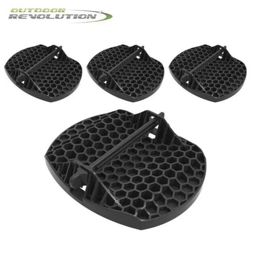 Caravan jack pads attach a - 4,