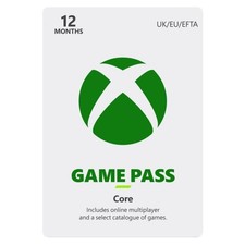 12 Month Xbox Game Pass Core (Live / Essential) UK Key FAST Delivery
