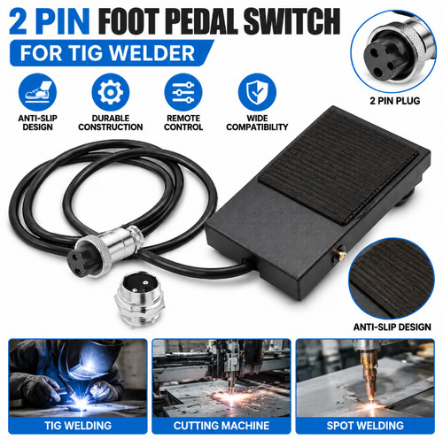 Pin foot pedal switch for - 2-pin,
