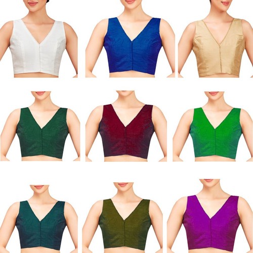 Way2like blouse saree - blouse, dupion