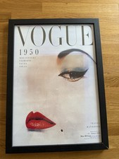 Framed A3  Print of Vintage Vogue Cover. Early February 1924.