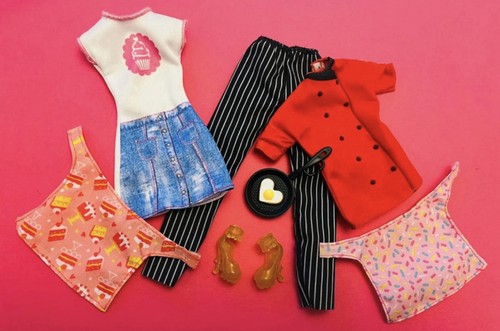 Barbie fashion doll - barbie, clothes