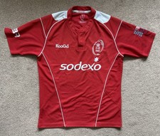 British Army 2010 Home Kooga Rugby Embroidered Shirt Jersey Mens Size Large