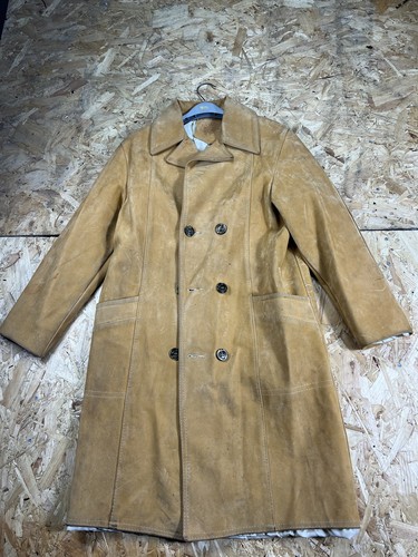 Vintage alta moda tan - alta, leather