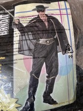 Adult Zorro Bandit Costume (1 Size) Pk 1