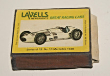 Lavells Great Racing Cars #10 of 18 Mercedes 1938 Empty Match Box