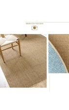 SYN-GUGAI Home Sisal Jute Rug, 80x265 Cm, Tatami Rug For Living Room And...