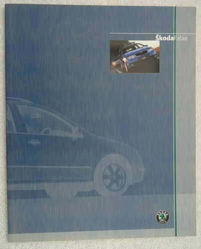 Skoda fabia brochure 2003 - fabia,