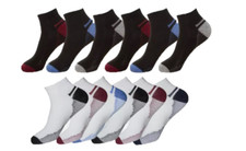 Mens Cotton Blend White Black