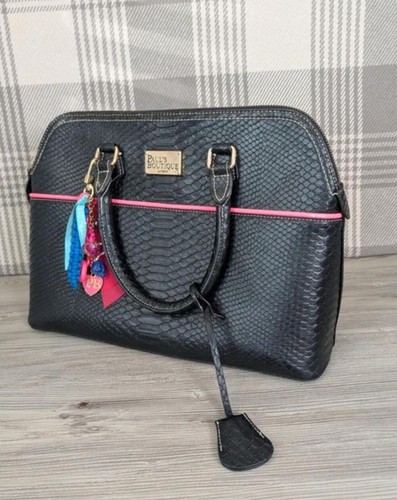 Pauls boutique black snakeskin - pauls,