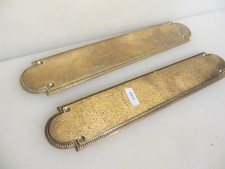 Vintage Brass Finger Plates