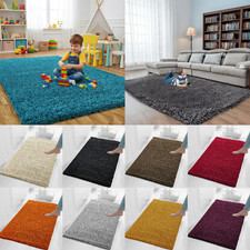 Thick Shaggy Rug Non Slip