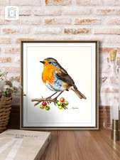 Original bird drawing a 4