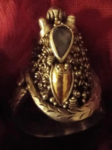 Vintage bali dragon snake ring - bali,