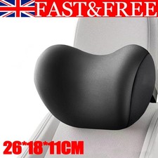 Car Seat Headrest Pillow Memory Foam Breathable Neck Support Cushion Pad Soft