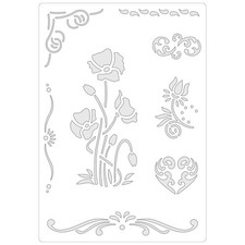 Poppies & Borders | Reusable