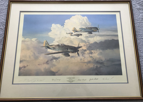 Wwii military aircraft framed - military,