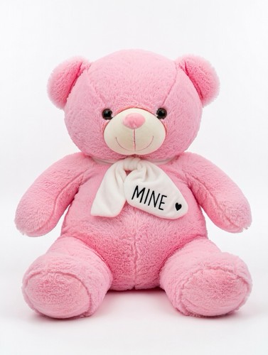 Jumbo ultra soft pink teddy - soft,
