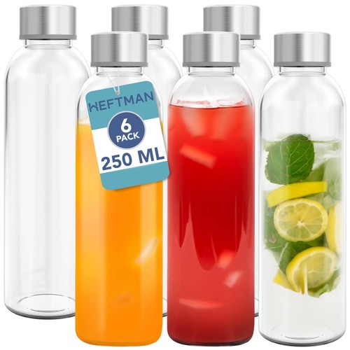 Heftman glass bottles 250ml - glass,