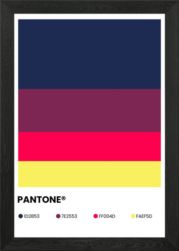 Color pantone framed - pantone,