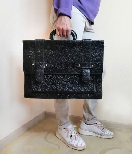 Vintage briefcase portfolio - briefcase,