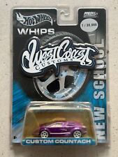 2003 Hot Wheels Whips West Coast Customs LAMBORGHINI COUNTACH 1 of 30000
