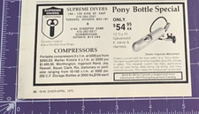 1975 PRINT AD SUPREME DIVERS