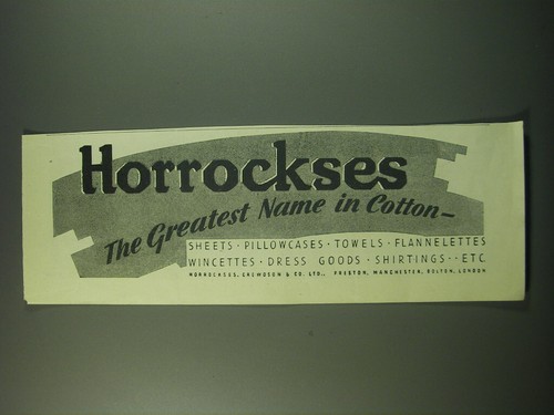 1942 horrockses linens - 1942,